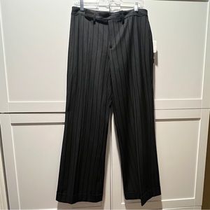 Nine West pin stripe pants with cuff.  Size 8.  NWT.